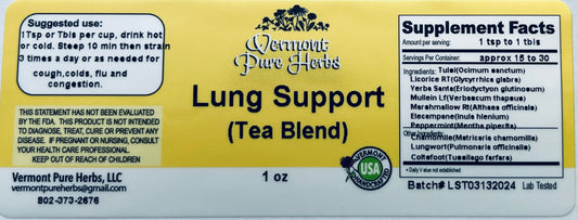 Lung Support Tea Blend
