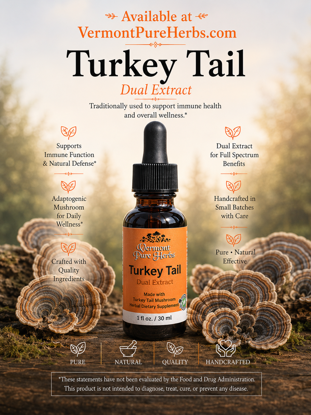 Turkey Tail (Dual Extract)