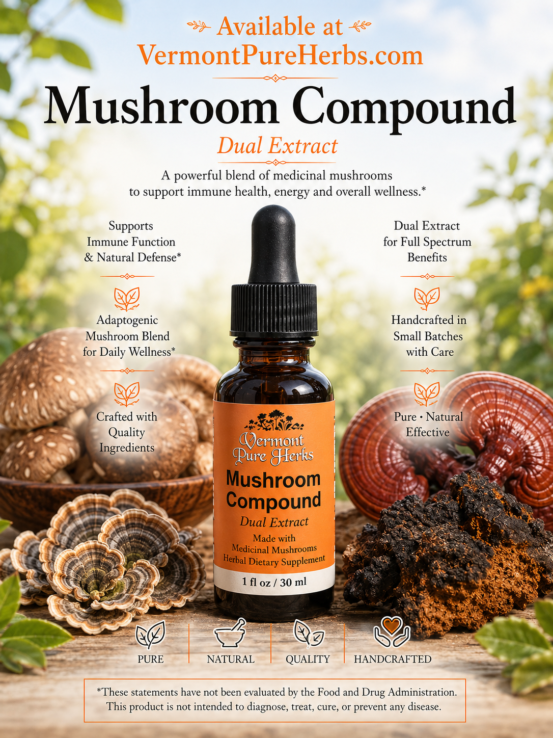 Mushroom Compound (Dual Extract)