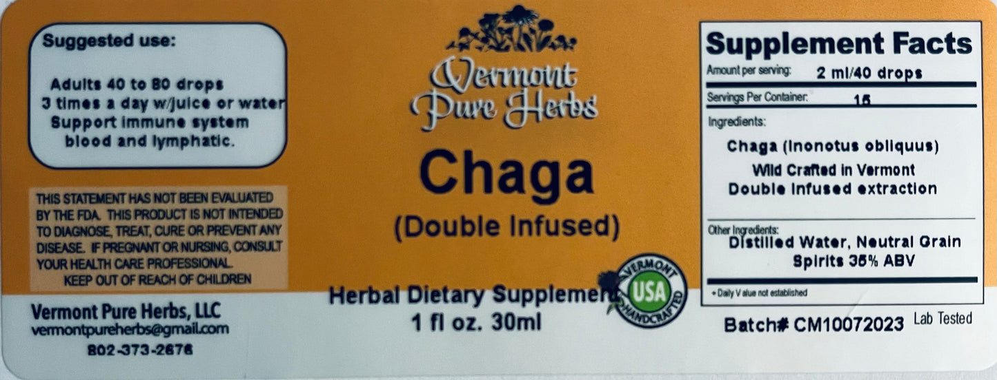 Chaga (Double Infused)