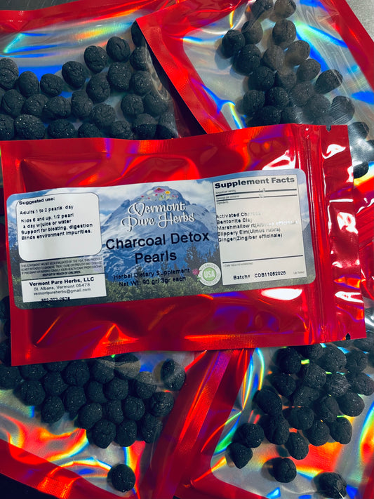 Charcoal Detox Pearls (30 in each bag)