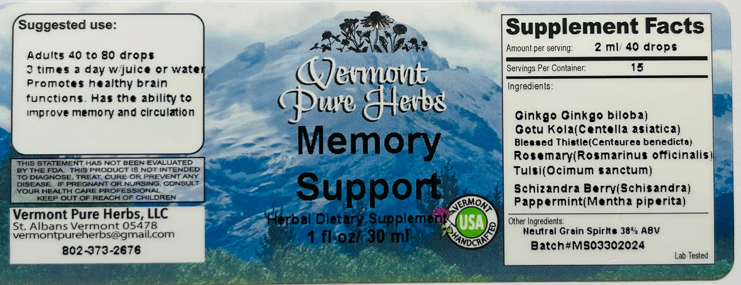 Memory Support