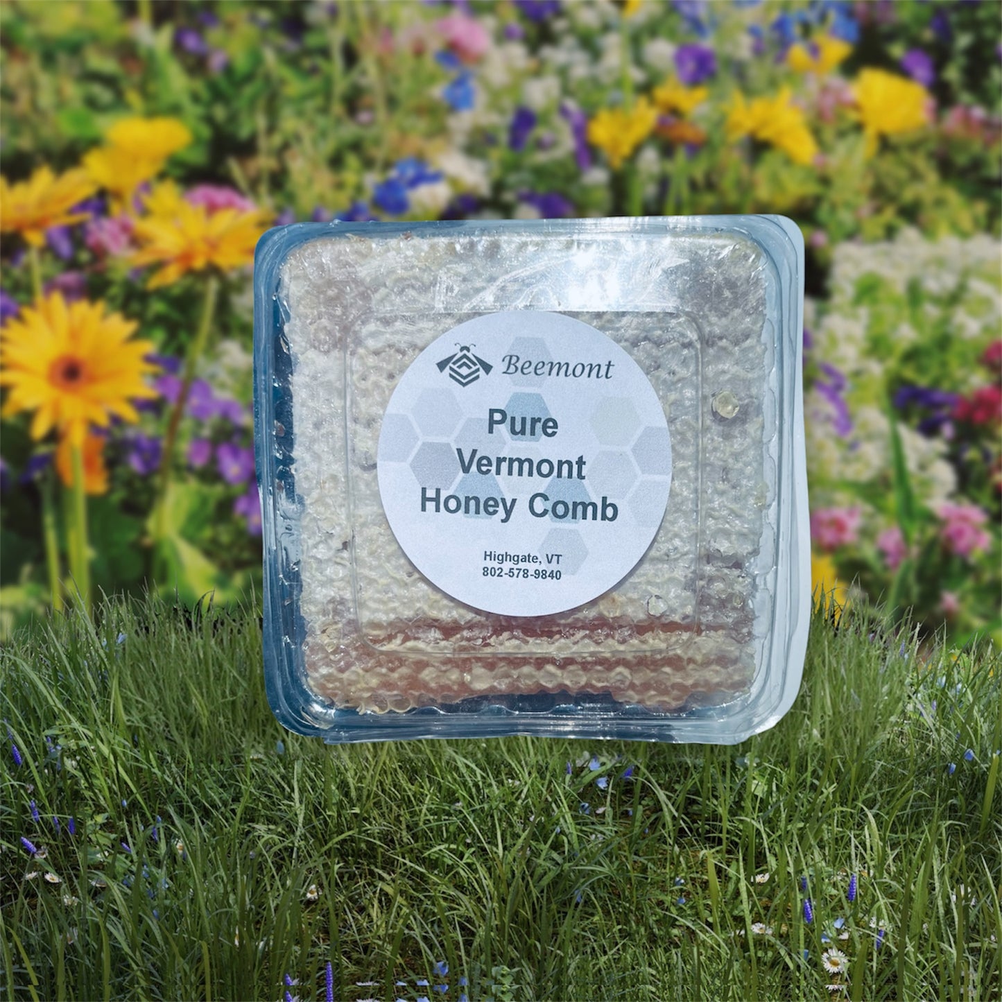 Raw Vermont Honey Comb