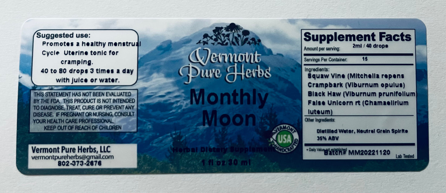Monthly moon