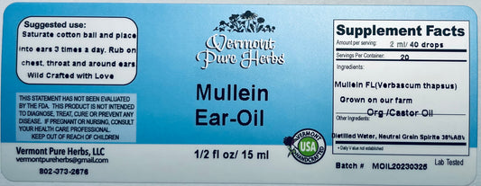 Mullein Ear-Oil