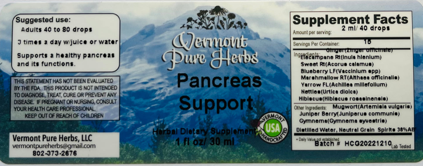 Pancreas Support