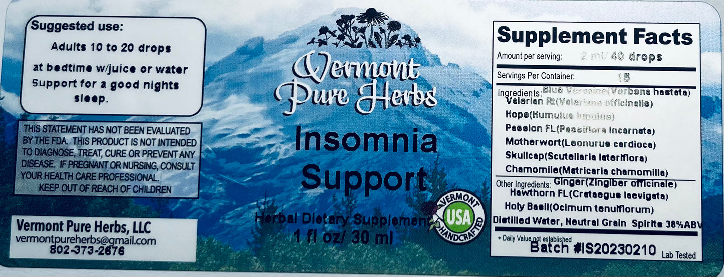 Insomnia Support