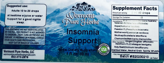 Insomnia Support