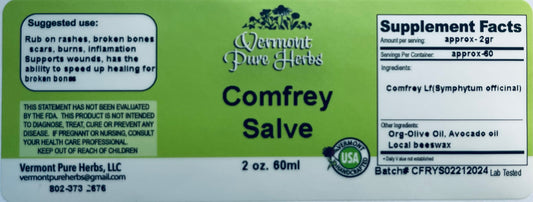 Comfrey Salve