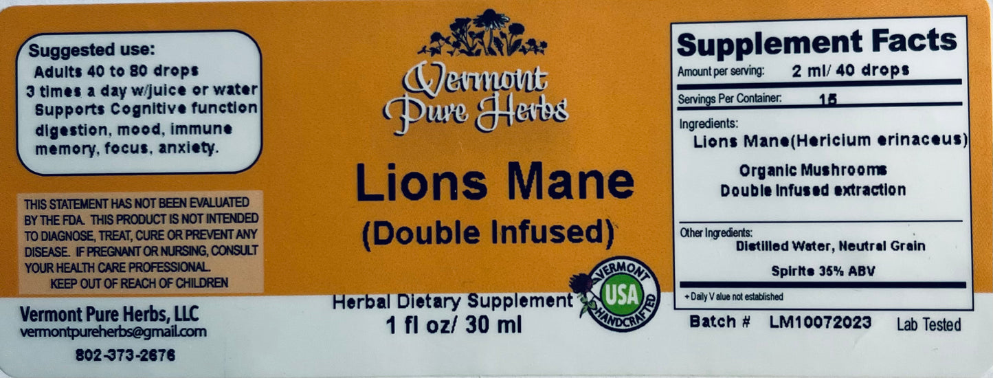 Lions Mane (Double Infused)