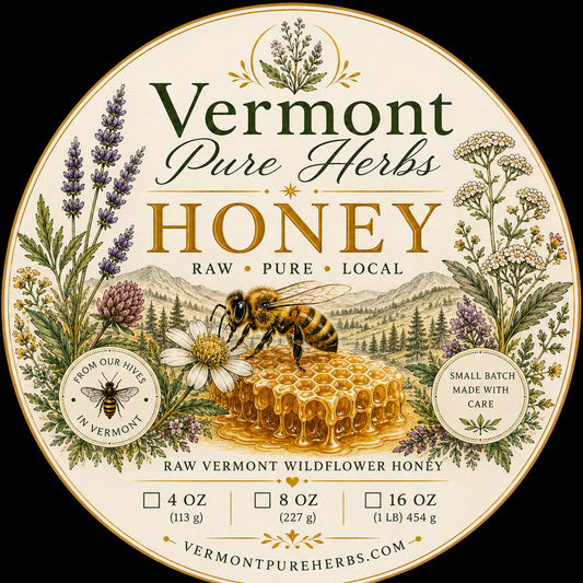 Raw Vermont Honey