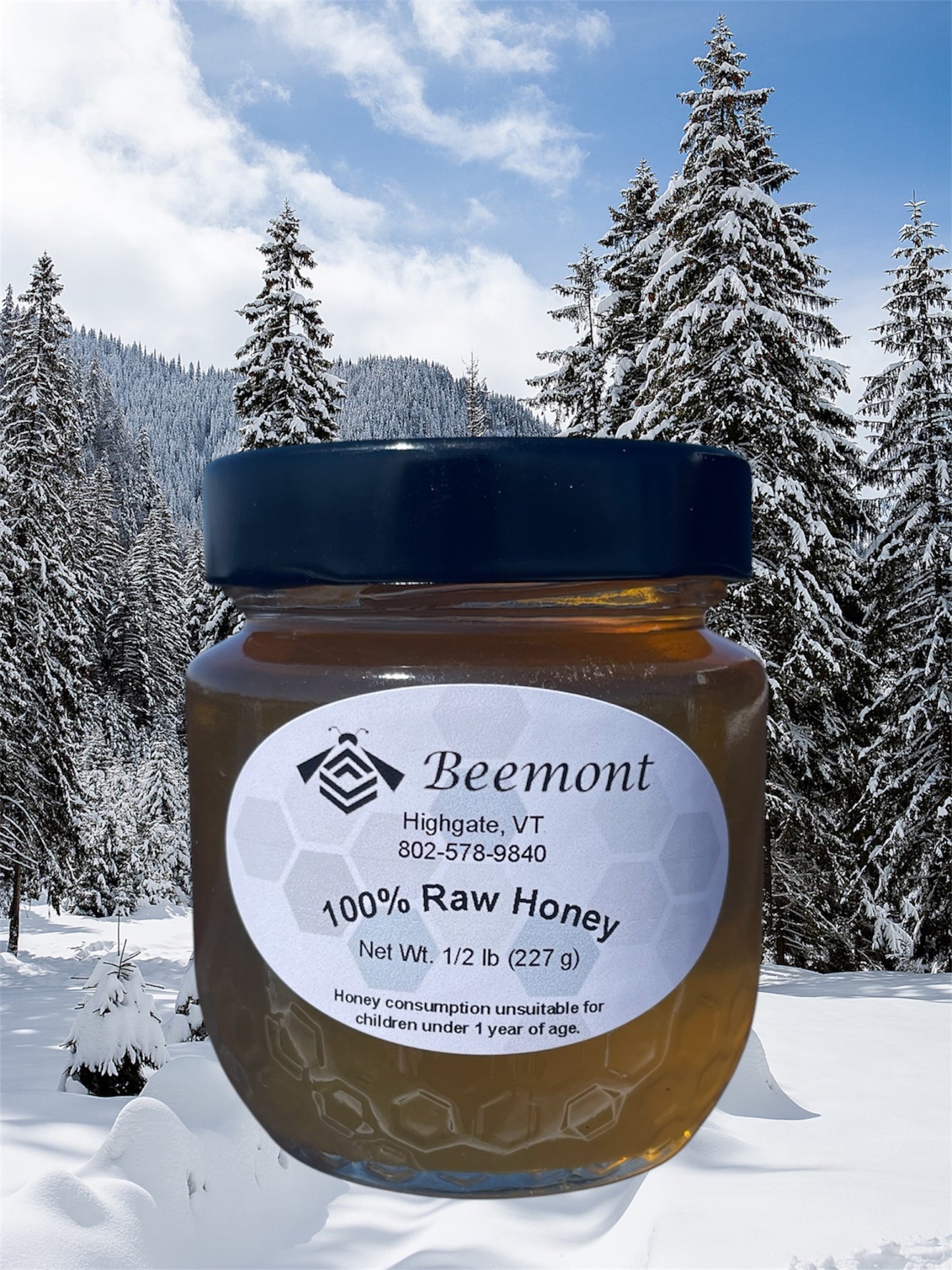 Raw Vermont Honey