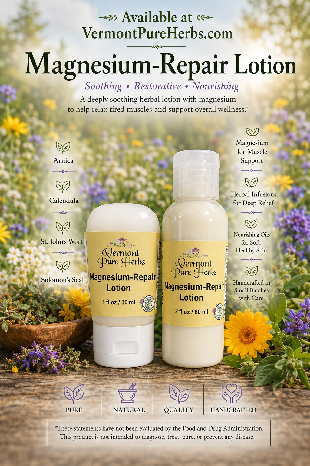 Magnesium-Repair Lotion