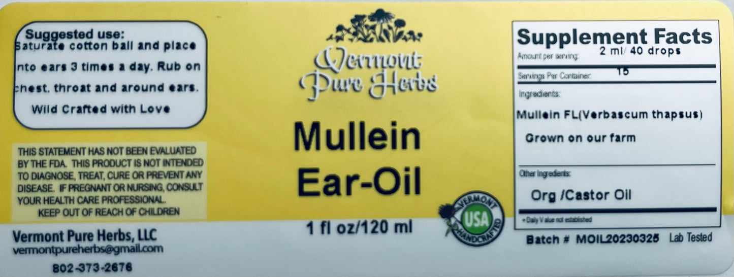 Mullein Ear-Oil